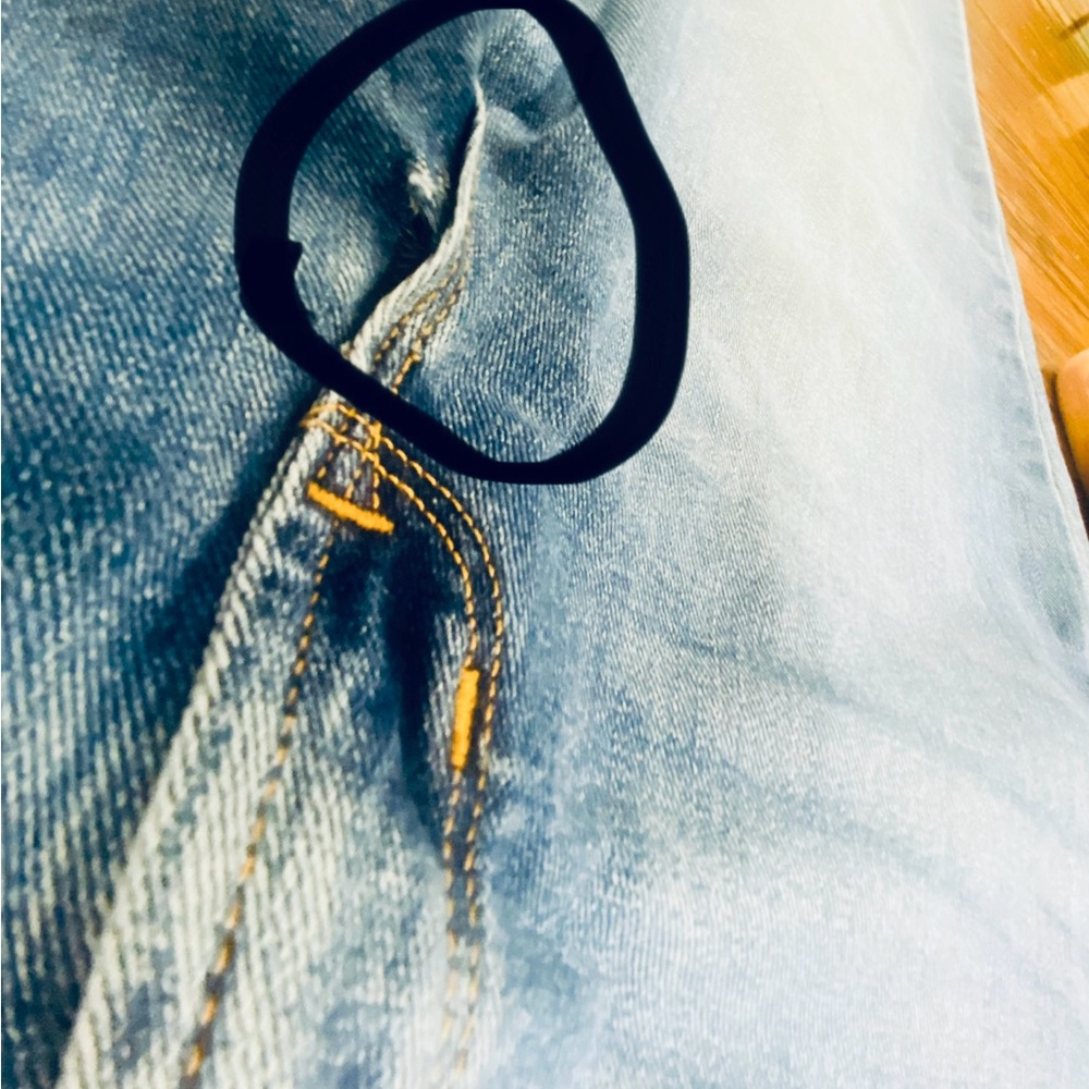 Old Navy Blue woman’s Power Straight fit Jeans - Picture 3 of 3